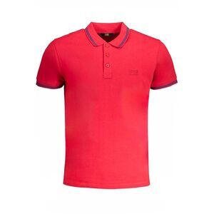 Cavalli Class Red Cotton Men Polo Men's Shirt
